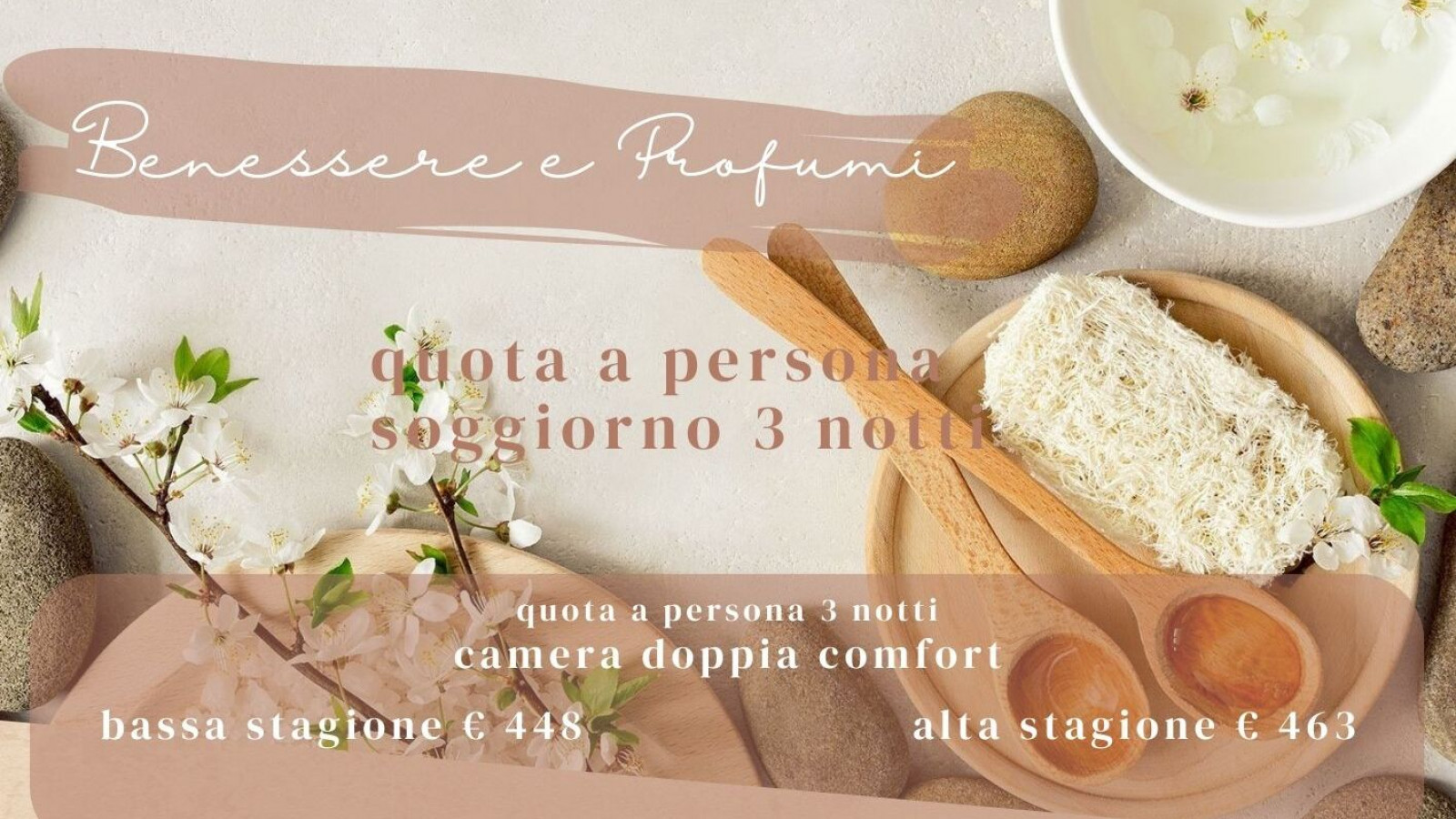 2025 hotel 2 mari benessere e profumi 3 notti IN4