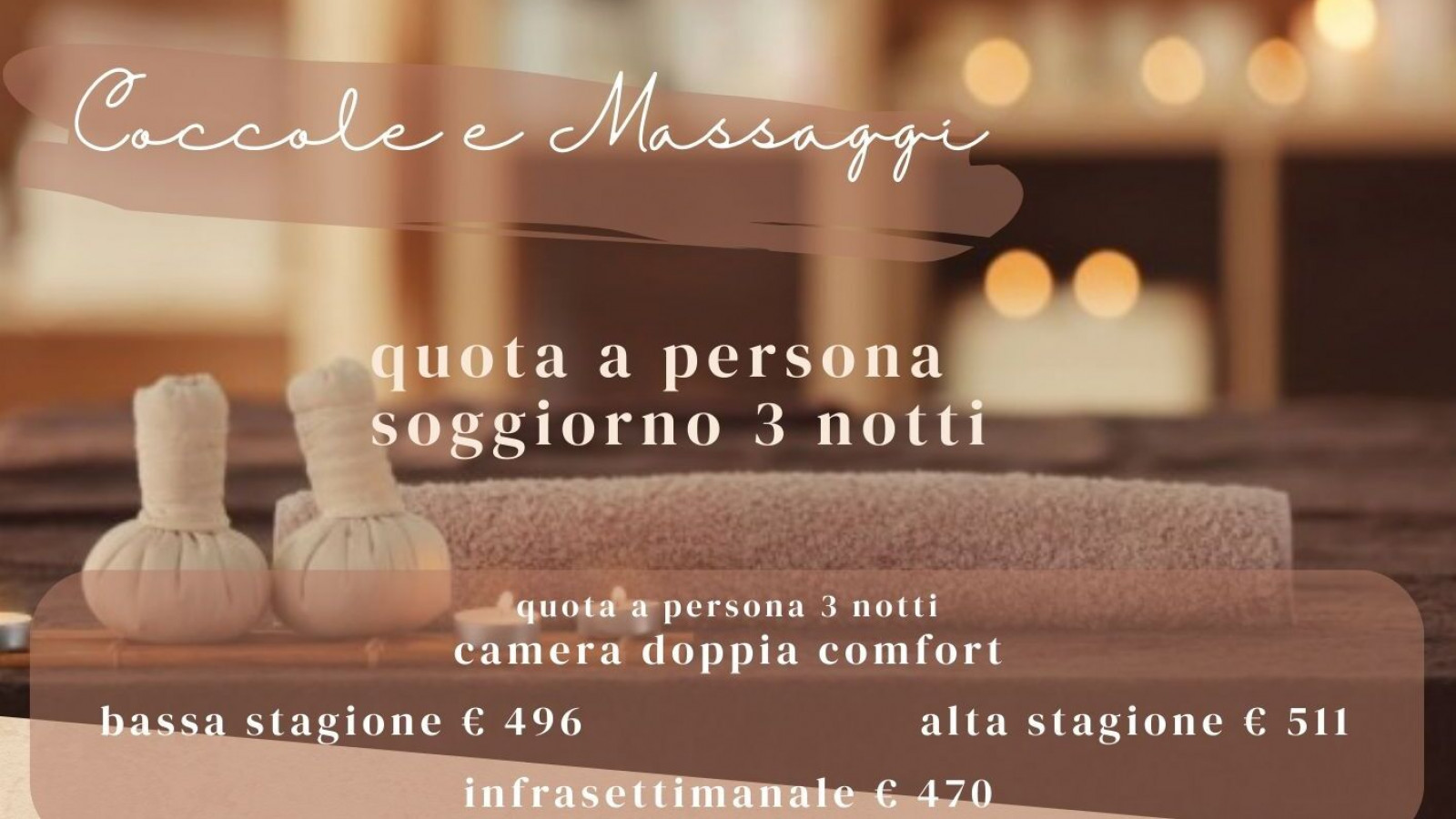 2025 hotel 2 mari coccole e massaggi 3 notti IN4