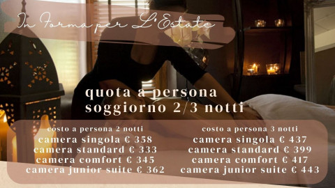 2025 hotel 2 mari in forma per l'estate 2 3 notti IN4